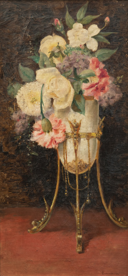 920.  FERNANDO GARCÍA CAMOYANO (1867-1930)Jarrón con flores