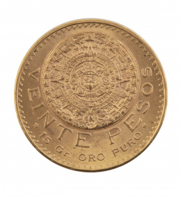 372.  Moneda de veinte pesos de los Estados Unidos Mexicanos