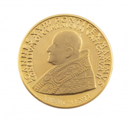 373.  Medalla conmemorativa de Juan XXIII del Concilio Ecuménico Vaticano II