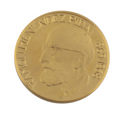 374.  Moneda de Menendez Pidal 1869-1968