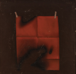 1176.  ARTURO HERAS SANS (Valencia, 1945)Materias combustibles, 1973