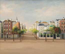 1161.  ASUNCIÓN MOLINA (Málaga, 1930)Silencio urbano, 1986