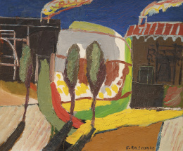 1137.  FERNANDO ROSCUBAS (Palma de Mallorca, 1953)Árboles urbanos, 1987