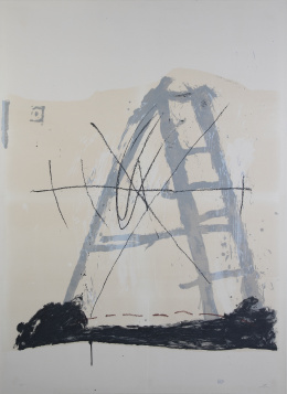 1079.  ANTONI TÀPIES (Barcelona, 1923 - 2012)L&#39;échelle, 1968