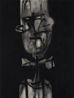 884.  CEFERINO MORENO (Villena, Alicante, 1934 - Madrid, 2008)El español impasible, 1966