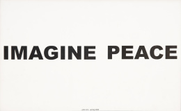 1208.  YOKO ONO (Tokio, Japón, 1933)Imagine Peace, 2003