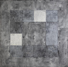 886.  SANTIAGO SERRANO (Villacañas, Toledo, 1942)Pan de Cal IV y V, 1992