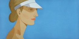 845.  ALEX KATZ (Nueva York, 1927)White Visor, 2003