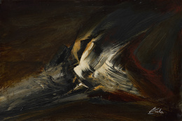 888.  MANUEL VIOLA  (Zaragoza, 1916 - San Lorenzo de El Escorial, 1987)Águila vencida