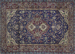 576.  Antigua alfombra persa Tabriz