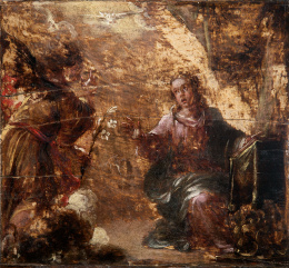 824.  JUAN DE VALDÉS LEAL (Sevilla, 1622-1690) ?Anunciación