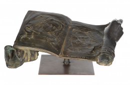 990.  JULIO LÓPEZ HERNÁNDEZ (Madrid, 1930 - 2018)El Encuentro, 1995