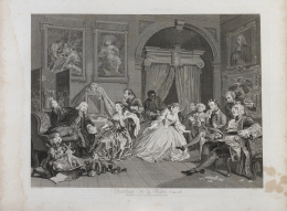 729.  WILLIAM HOGARTH (Londres,1697-1764)"Marriage à la Mode"Plate I- VI