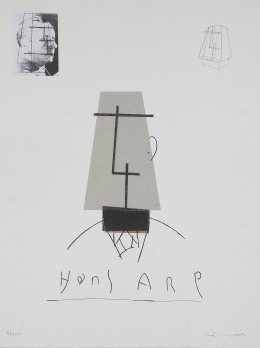 959.  FERNANDO BELLVER (Madrid, 1954)Hans Arp