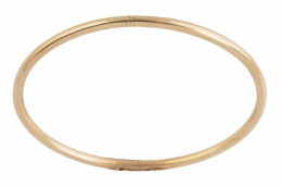 109.  Brazalete esclava circular de sección cilíndrica