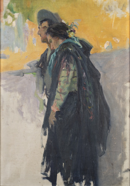 835.  ESCUELA VALENCIANA, SIGLO XIXPareja de valencianos