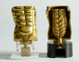 338.  MIGUEL ORTIZ BERROCAL (Villanueva de Algaidas, 1933 - Antequera, 2006)“Torso Cuétara Mini (Opus 313)”, 1985.