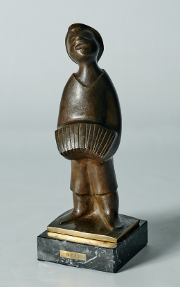 1067.  MARINO AMAYA (Astorga, 1927 - 2014)“Músico”.