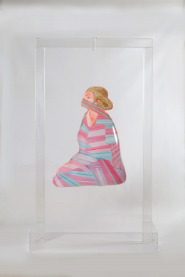 1084.  DARÍO VILLALBA (San Sebastián, 1939)Sin título (Encapsulados rosa), 1971.