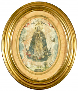 246.  RICHARD COLLIN (grab)Verdadero retrato de Nuestra Señora de la Carbonera..