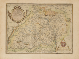 647.  ABRAHAM ORTELIUS (1527-1598)Moravia Bohemica