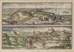 834.  GEORGIUS HOEFNAGEL (Amberes, 1542 - Viena, 1600) Vegel y Velis Málaga.