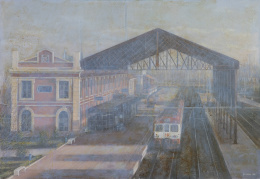 970.  JOSÉ CATALÁ (Madrid, 1958)Luz de tarde, 1999