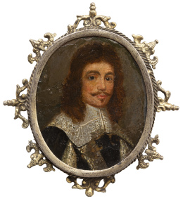 747.  CÍRCULO DE DANIEL MYTENS (Escuela holandesa, siglo XVII)Retrato de caballero