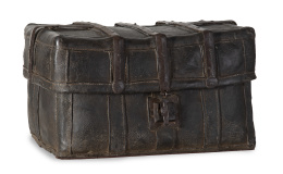 1129.  Maleta de cordobán.España, S. XVI.