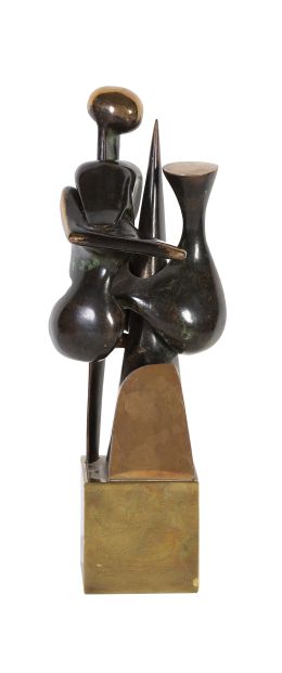 1002.  FRANCISCO BARÓN (Madrid, 1931 - 2006)Figura