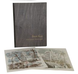 981.  EDUARDO VICENTE (Madrid, 1909 - 1968)Variaciones sobre París, 1968