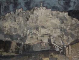 974.  JOSÉ BEULAS (Santa Coloma de Farnés, 1921 - Huesca, 2017)Vista de Toledo, 1967