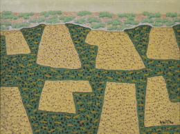 952.  EVARISTO GUERRA (Vélez-Málaga, 1942)Paisaje, 1971
