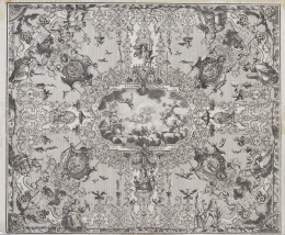 756.  ESCUELA ESPAÑOLA, SIGLO XVIIIDecoración para un techo