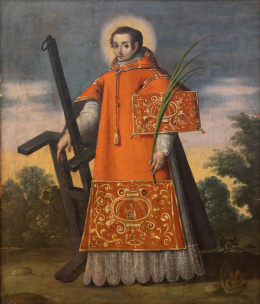 826.  ESCUELA COLONIAL, SIGLO XVIIISan Lorenzo