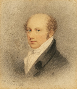 776.  ADAM BUCK (1759-1833)Retrato de dama y retrato de caballero1820 y 1821