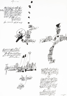 1161.  MANOLO MILLARES (Las Palmas de Gran Canaria, 1926 - Madrid, 1972)Memoria de una Excavación, 1971