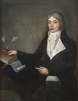 803.  ONOFRE PADRONI (1772-1810)Retrato de caballero