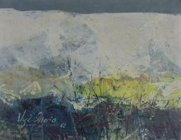 875.  JOSÉ VEGA OSSORIO (Mérida, 1945 - Madrid, 2015)Paisaje, 1982