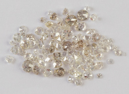 269.  Lote de brillantes de talla antigua 