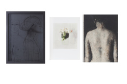 946.  ANTONIO LÓPEZ (Tomelloso, 1936)Cuerpos y flores, 2017