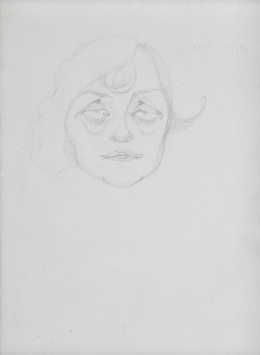 943.  ISMAEL SMITH (Barcelona, 1886 - White Plains, Nueva York, 1972)Cabeza de mujer