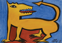 1063.  JUAN JOSÉ CARRERO "COSTUS" (Palma de Mallorca, 1955 - Sitges, 1989)Dragón, 1987