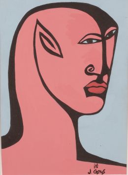 1007.  JUAN JOSÉ CARRERO "COSTUS" (Palma de Mallorca, 1955 - Sitges, 1989)S.T, 1989