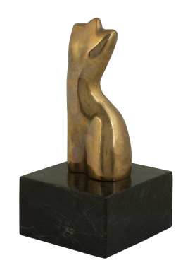 973.  JOSÉ LUIS PEQUEÑO (Bilbao, Vizcaya, 1941)Figura femenina