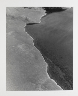 1079.  MANEL ARMENGOL (Badalona, 1949)"Paisaje costero" y "Trazos y huellas de gaviota sobre la arena", 1996