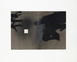 1008.  ANTONI TÀPIES (Barcelona, 1923 - 2012)Quadrat blanc