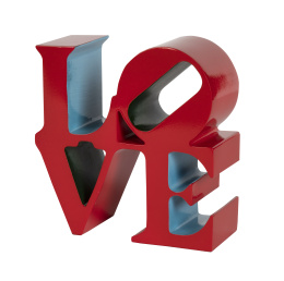 1022.  ROBERT INDIANA (New Castle, Indiana, 1928 - Vinalhaven, Maine, 2018)Love Red Blue Green​