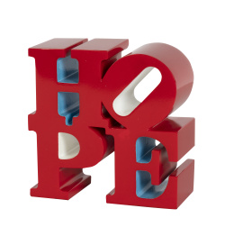 1021.  ROBERT INDIANA (New Castle, Indiana, 1928 - Vinalhaven, Maine, 2018)Hope Blue Red White​