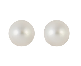 351.  Pendientes de perla cultivada de 9,2 mm